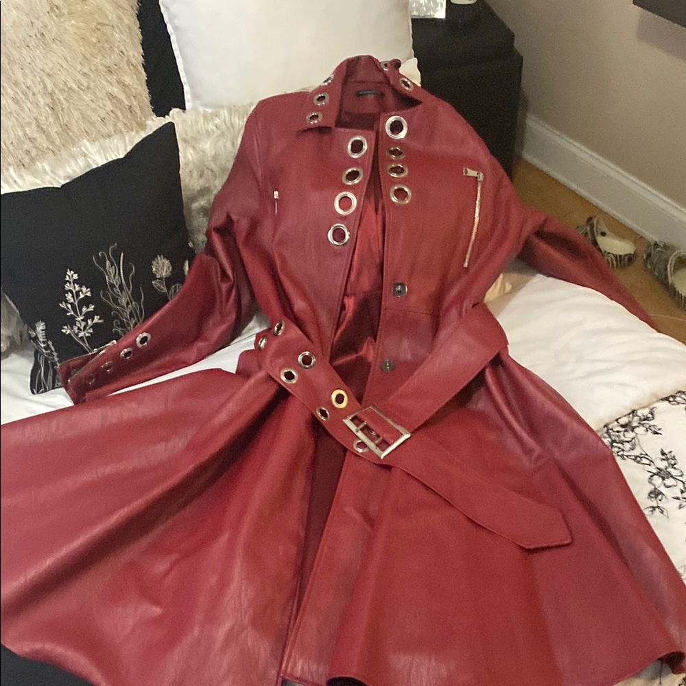Red Women's Jacket - Picture 3 of 3